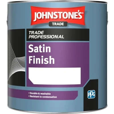 Image of 1LTR JOHNSTONES Trade Professional Satin Brilliant White