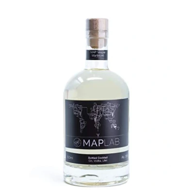 Image of MAP Vesper Martini #1 Gin Vodka Lillet Lab Premium Bottled Cocktail