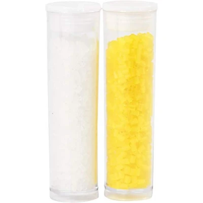 Image of Creativ Seed Beads, Transparent yellowwhite, One Size