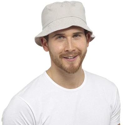 Image of Mens Undercover Bucket Hat GL796 Beige M/L