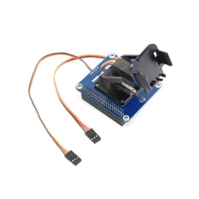 Image of IBest Mini 2 DOF pan tilt HAT Kit with Micro Servos for Raspberry Pi Zero/Zero W/Zero WH/2B/3B/3B+ Allow to control Camera Movement and Sense Light Intensity I2C Interface