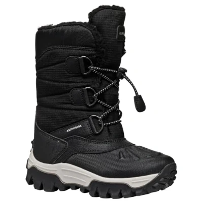 Image of Geox Himalaya BOY ABX Winter boots for kids, Size: 12.5K, Black Synthetics/textile