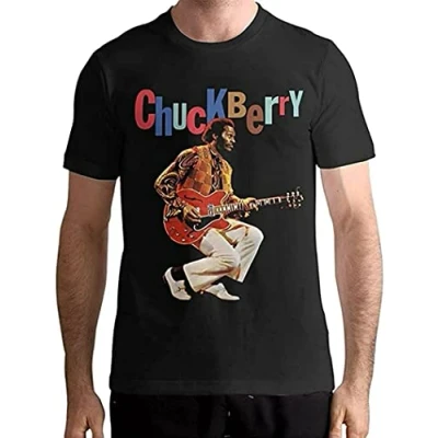 Image of Chuck Berry T Shirt Mens Size XL Black