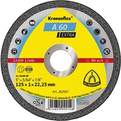 Image of Klingspor A 24 R 13754 Cutting Wheel 100 x 2.5 16 mm 115 1 22,23 gerade Stück