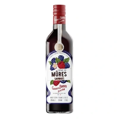 Image of Gabriel Boudier Creme de Mures Sauvages Liqueurs, 50 cl