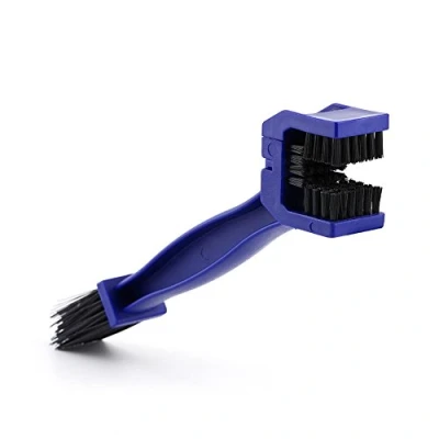 Image of Professional Bike chain Scrubber Cycle Brake Dirt Remover Tool, Motorcycle cleaner Cleaning Brush Blue beauty care caremotorcycle