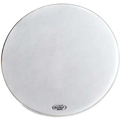 Image of RockSolid Vintage Hide Fibre Skin Bass Drum Resonant or Batter Head 18 Inch Skins