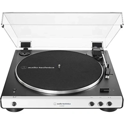 Image of Audio Technica LP60XBTW Full Automatic Wireless Belt Drive Turntable White