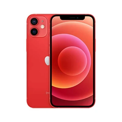 Image of Apple iPhone 12 mini, 64GB, (Product)Red (Renewed)