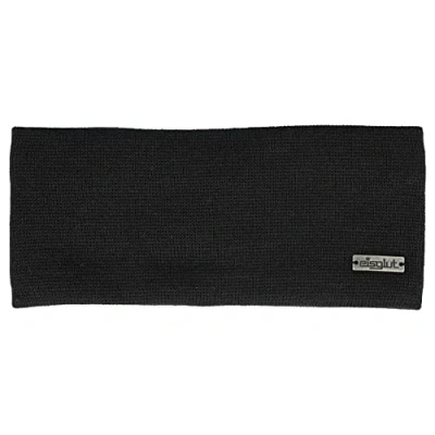 Image of Eisglut Unisex_Adult Firsta Merino Winter Headband, Black, One Size