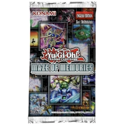 Image of yu gi oh Maze of Memories Booster (7 Card Pack)
