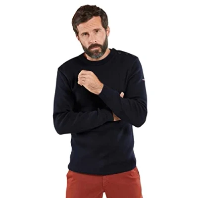 Image of Armor Lux Paimpol Sweater Wool Navy Blue Dark size XL