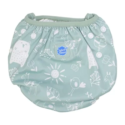 Image of Splash About Size Adjustable Swim Nappy, Sunny Bear 0 1 Years