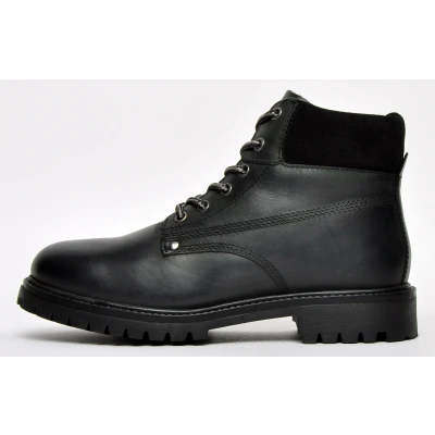 Image of OAKTRAK Mens Baxter Outdoor Boots Black 9 UK