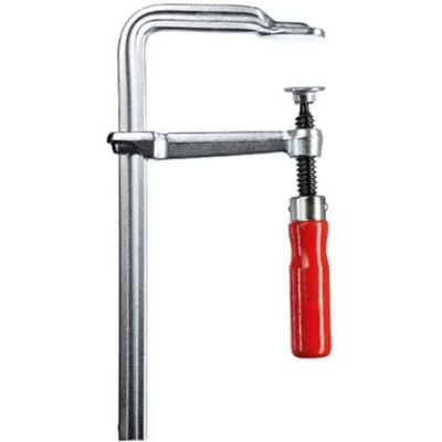 Image of Bessey GS10 &quot;Classix GS&quot; All Steel Screw Clamp, Red/Grey, 100/50 mm