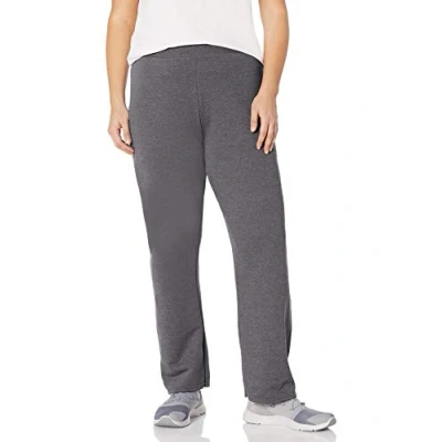 Image of Just My Size Women&#039;s Plus EcoSmart Sweatpants, Slate Heather, 5X Large