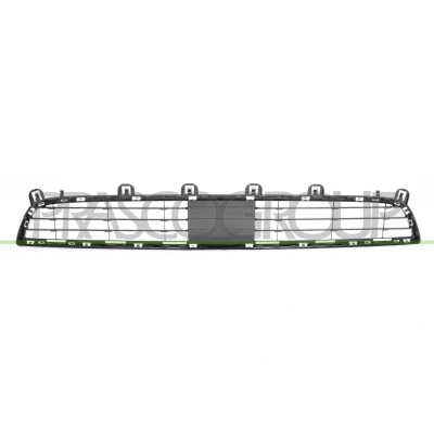 Image of 51117303083 Bumper Grill BLIC 6502 07 0097910P Front for vehicles with distance regulating cruise control