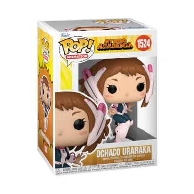 Image of Funko Pop! Animation: My Hero Academia (MHA) 2 Ochaco Uraraka 1/6 Odds for Rare Chase Variant Metallic Collectable Vinyl Figure Gift Idea Official Merchandise Anime Fans