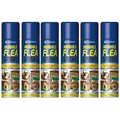 Image of SDMAX Tick &amp; Flea Repellent Spray For Animals, Spray, Long Lasting Protection, Non Staining Formula, Versatile 200ML (6 Pcs)