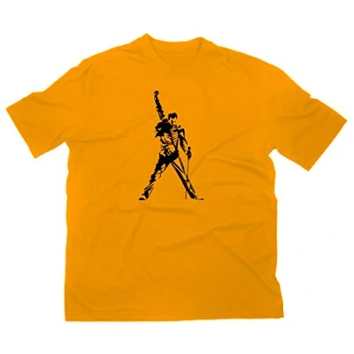 Image of STYLETEX23 Freddie Pose T Shirt, M, Yellow