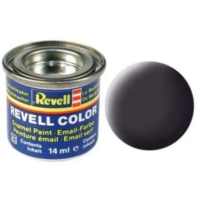 Image of Revell Enamels 14ml Tar Black Matt Paint