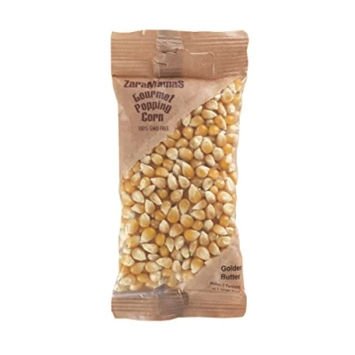 Image of Golden Butter ZaraMamas Popcorn Gourmet Popping Corn 90g Bag
