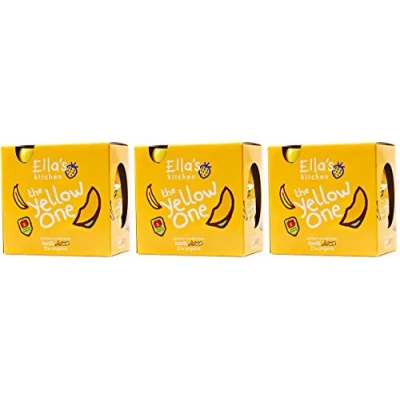 Image of (3 PACK) Ellas Kitchen Smoothie Fruit Yellow One mltpc 5 x 90g 3 PACK BUNDLE