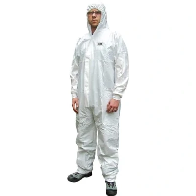 Image of Scan WWDOXL56 Type 41400 Chemical Splash Resistant Disposable Coverall White