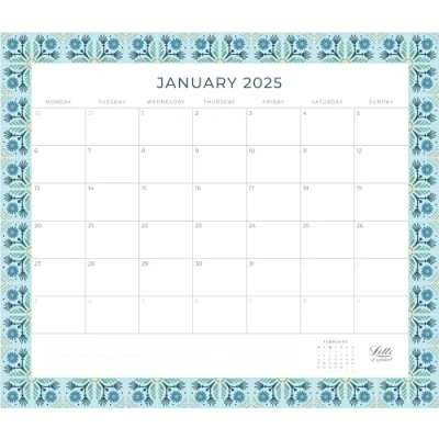 Image of Letts of London Morocco 2025 wall calendar