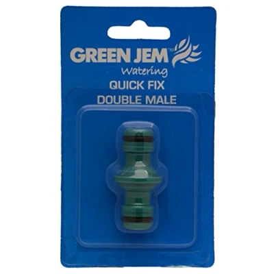 Image of Green Jem Quick Fix Double Male Connector