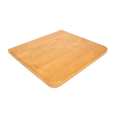 Image of Camco Oak Accent Camper/RV Countertop Extension Designed w Features Non Toxic Gloss Finish &amp; Metal Piano Hinge for Easy Folding Measures 12 x 13.5 .75 (43421)