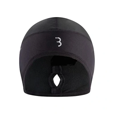 Image of BBB Cycling Cap Thermo Windblock Winter Extra Breathability Longer Back Skull UnderHelmet WindBreak BBW 298, Black, One Size