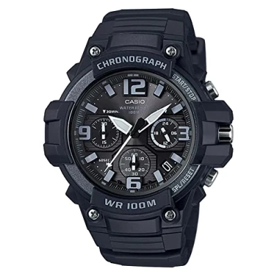 Image of Casio Men&#039;s Analogue Quartz Watch with Resin Strap MCW 100H 1A3VCF