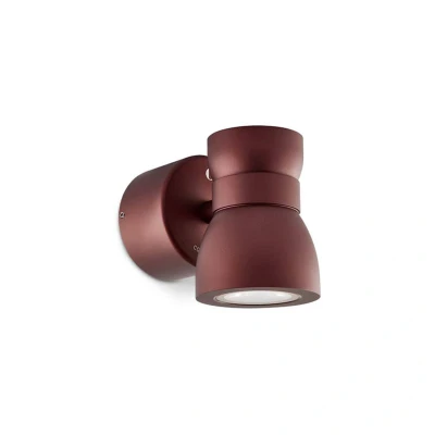 Image of Mains Voltage High Output LED Wall Light Bronze 2700K Collingwood