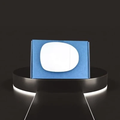 Image of Wing Mirror Glass fits Honda Civic (2006 to 2012) Right &amp; Left Side