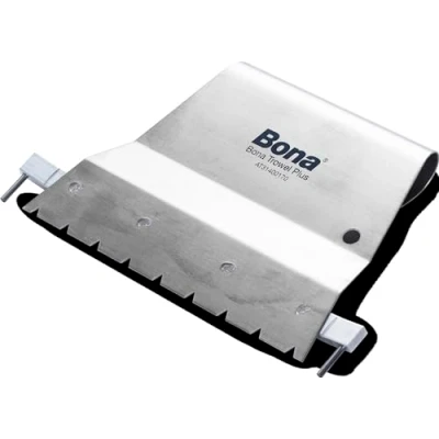 Image of Bona Trowels for Wood Floors Adhesive Application (Trowel Plus Quantum DPM Trowel)