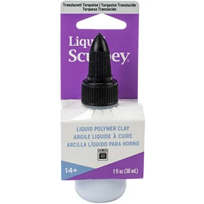 Image of Sculpey Liquid, Translucent Turquoise, One Size