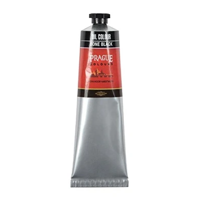 Image of KOH I NOOR 016177800000 60 ml Artists Oil Colour Paint Bone Black