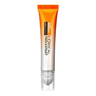 Image of L’Oréal Paris Men Expert Revitalising Eye Roll On 10ml, Hydra Energetic Anti fatigue Moisturiser With Vitamin C*, for Tired Looking Eyes, Fights Bags, Fine Lines and Dark Circles