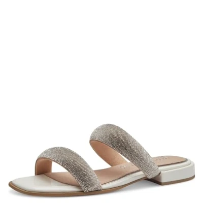 Image of MARCO TOZZI Women&#039;s 2 87100 42 Mule, Ivory Patent, 7.5