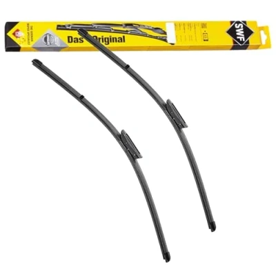 Image of 1613160080, 6423C4, 6423C5, 6423C9, 6423J3 Wiper blade SWF VisioFlex 119396 400, 650mm Front Beam with spoiler for left hand drive vehicles
