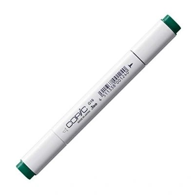 Image of Copic Classic Coloured Marker Pen (G 16) Malachite, For Art &amp; Crafts, Colouring, Graphics, Highlighter, Design, Anime, Professional Beginners, Supplies Colouring Books