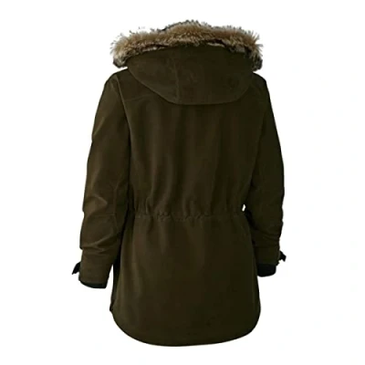 Image of Deerhunter Lady Gabby Smock Peat C40 Brown Coats, Jackets &amp;