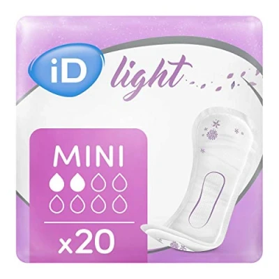 Image of iD Light Mini (170ml) 20 Pack Incontinence Protection