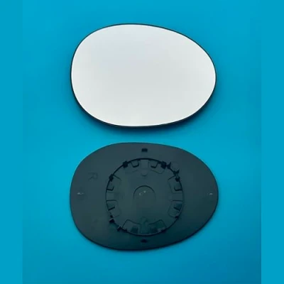 Image of Fits to CITROEN C1 (2005 2013), PEUGEOT 107 TOYOTA AYGO 2013) Wing Mirror Glass Non Heated Base Right Hand Driver Side