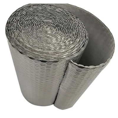 Image of Save Energy Double Waterproof Self adhesive Aluminium Layer Bubble Wrap Foil Insulation Roll Heat Retention Loft Wall Boat Caravan Home Shed(1x10m)
