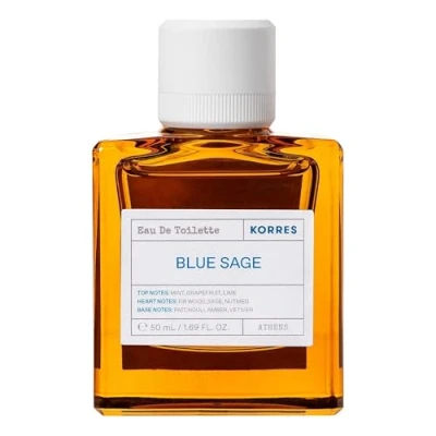 Image of Korres Blue Sage Eau de Toilette for Him 50 ml