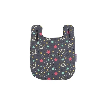 Image of Baby Stroller Seat Cushion Mini Comfi Cush Memory Foam Pushchair Insert for Extra Comfort Pushchair, Buggy, Pram Liner by CuddleCo Star Bright