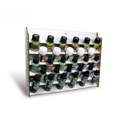 Image of Vallejo Acrylics 60 ml Wall Mounted Paint Display Art Marker