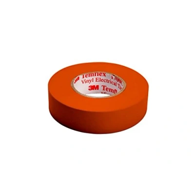 Image of 3 m Gate A1510 Temflex 1500 Vinyl Electrical Insulation Tape, 15 mm x 10 Self Adhesive Disk Wallet Orange